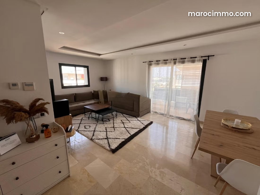 Appartement meublé 101 m² au 8e étage Médina Rabat — Rabat