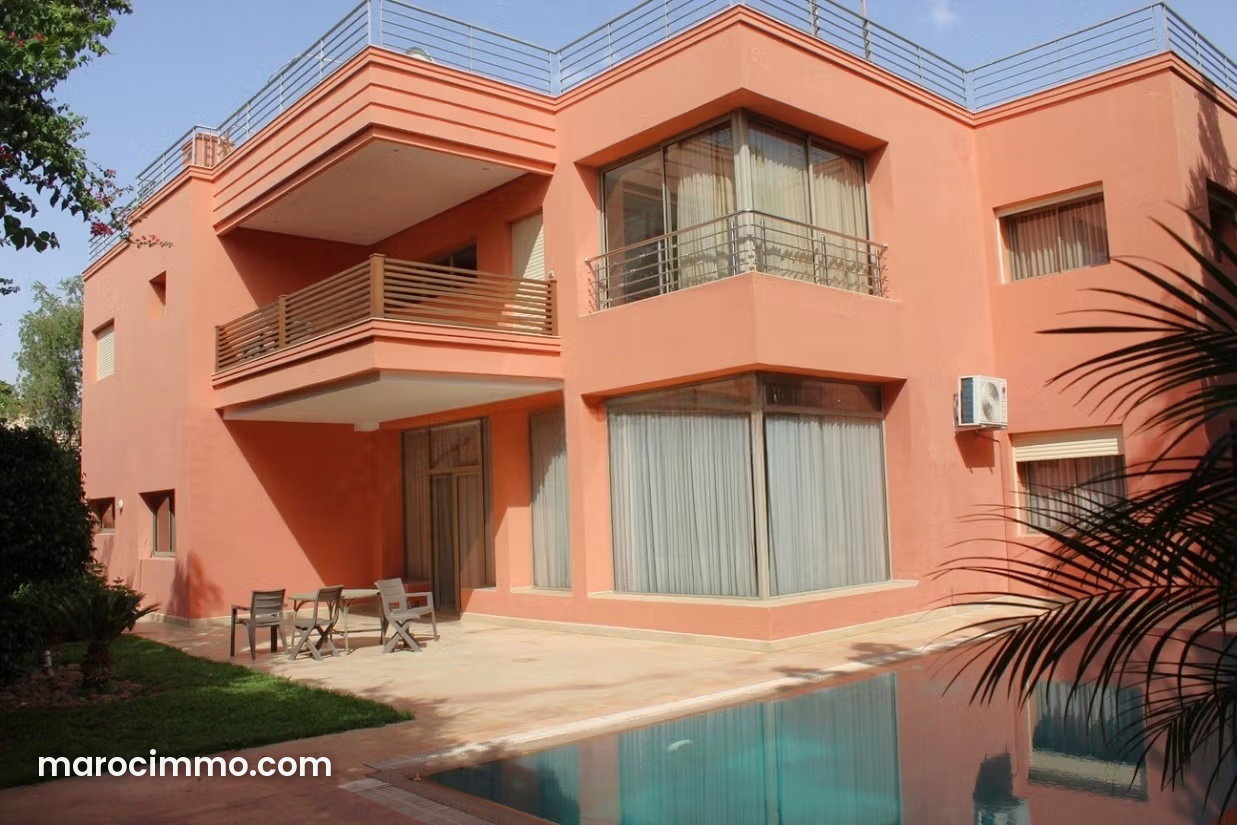 Villa avec piscine à louer à l'Agdal, Marrakech — Marrakech