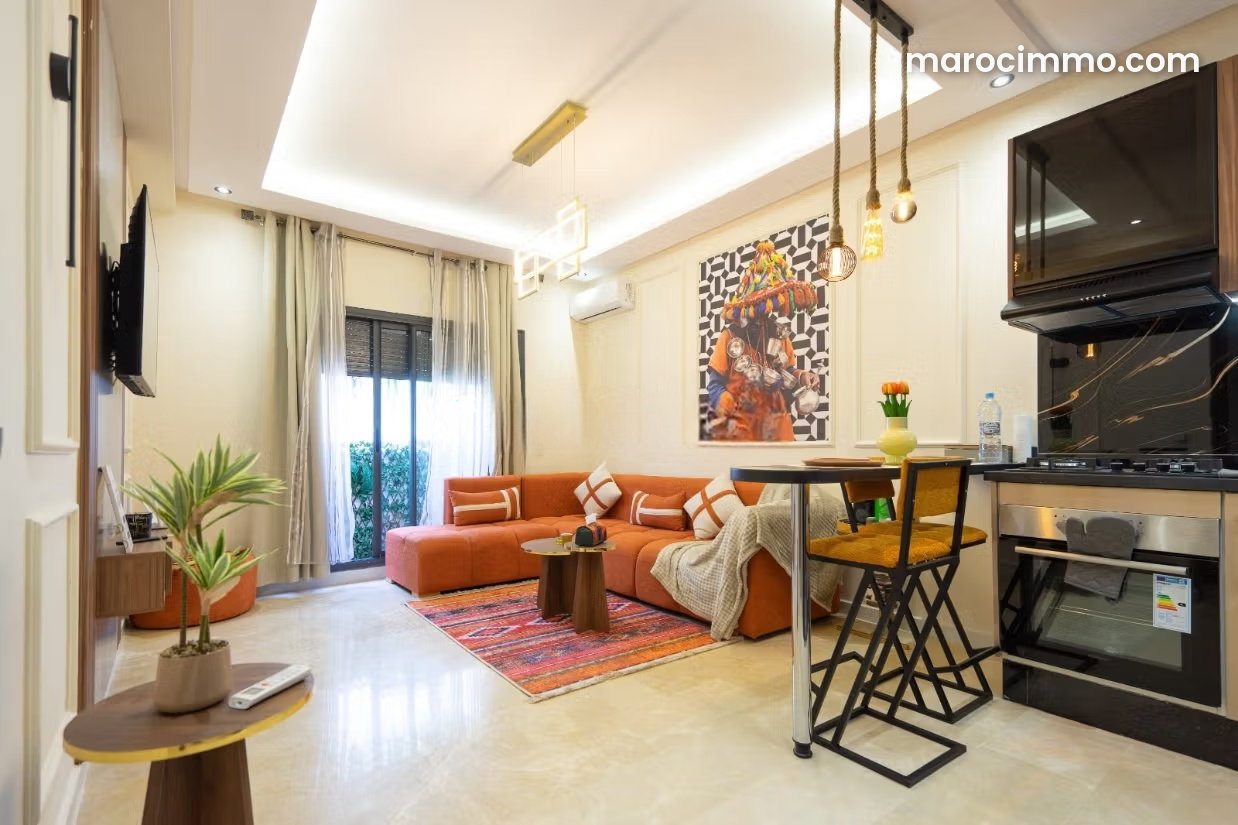 Appartement meublé à louer à Roches Noires, Casablanca — Casablanca
