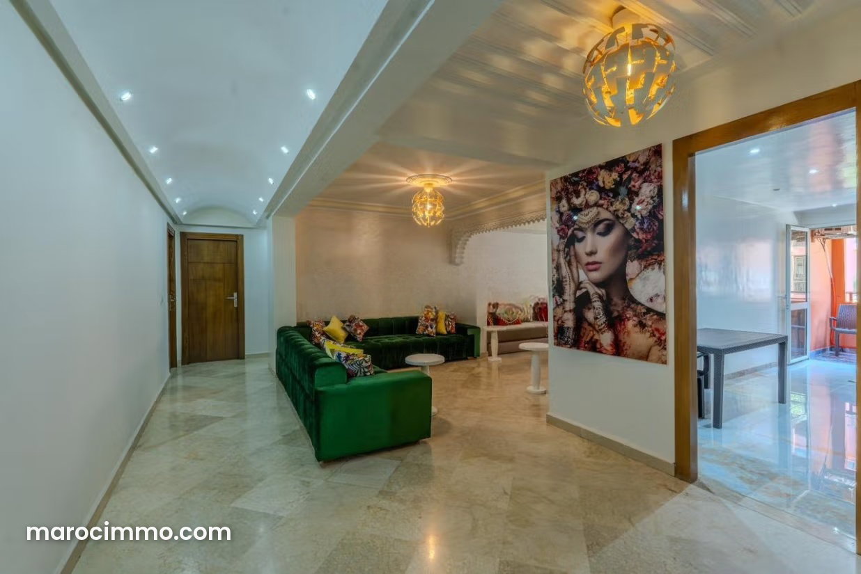 Appartement 110 m² avec terrasse à vendre à Guéliz Marrakech — Marrakech