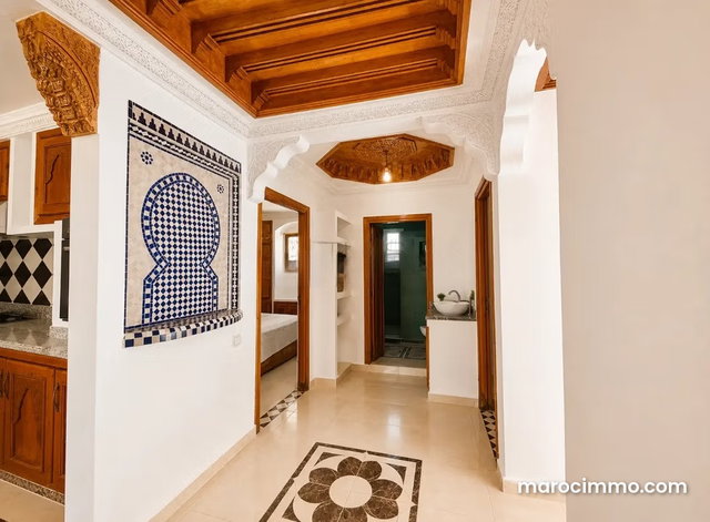 Furnished apartment with two facades in Essaouira — 5