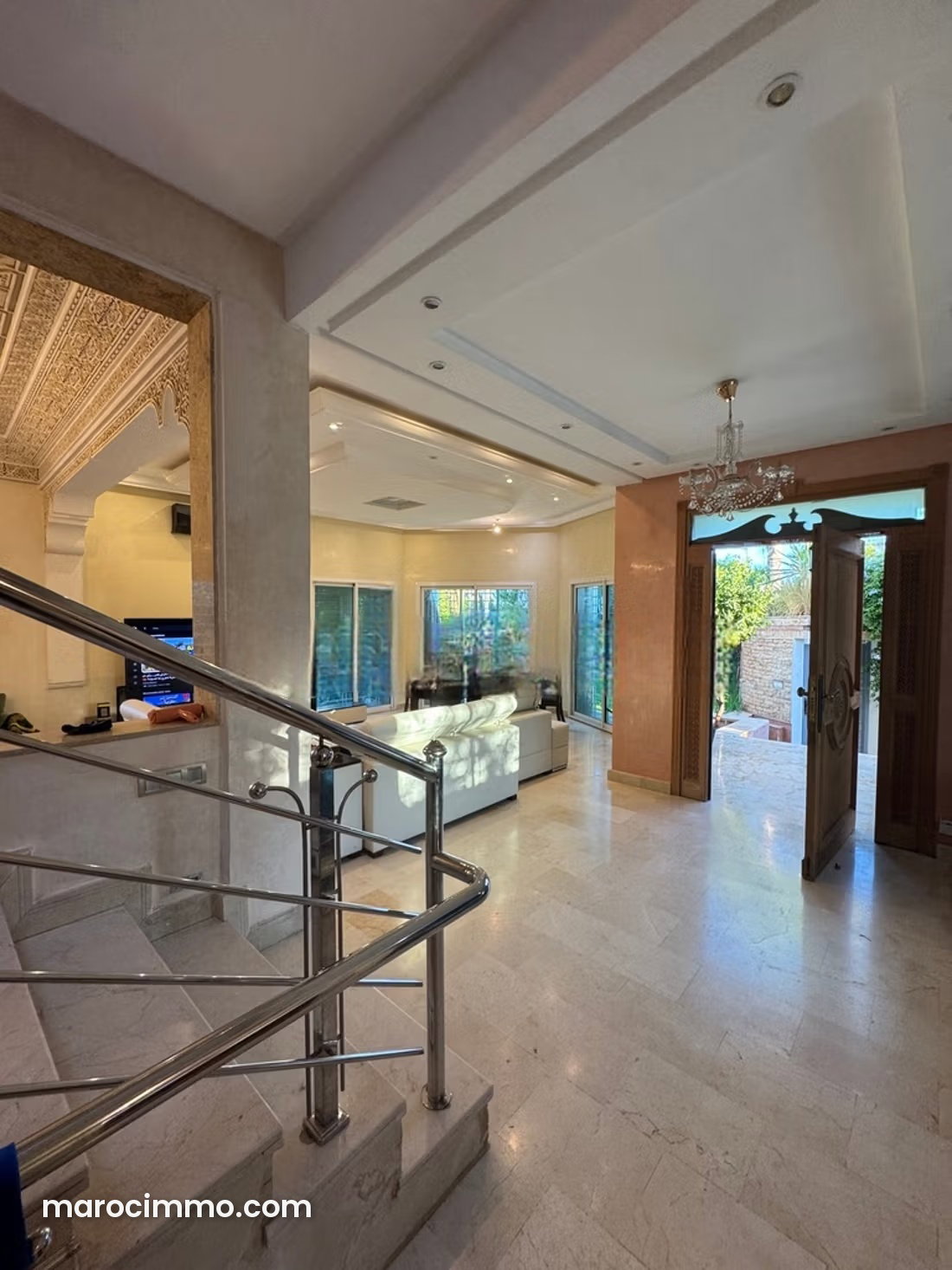 Villa meublée à louer à Hay Riad, Rabat, prête à vivre — Rabat