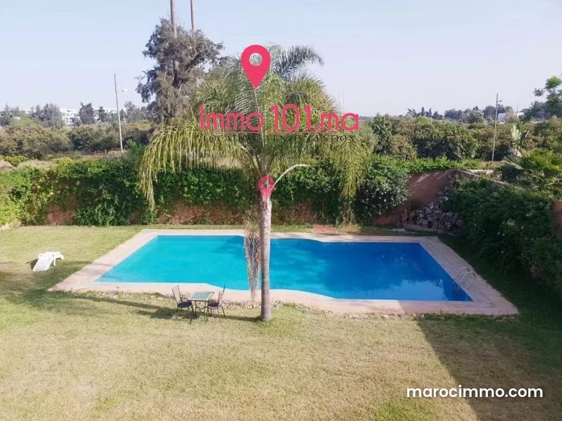 Villa haut standing à Souissi, Rabat, avec piscine et jardin — Rabat