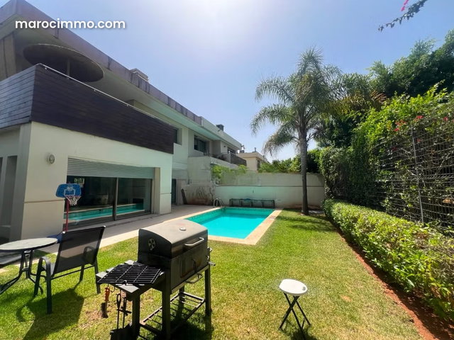 Villa à louer à Bouskoura prestigia — 2