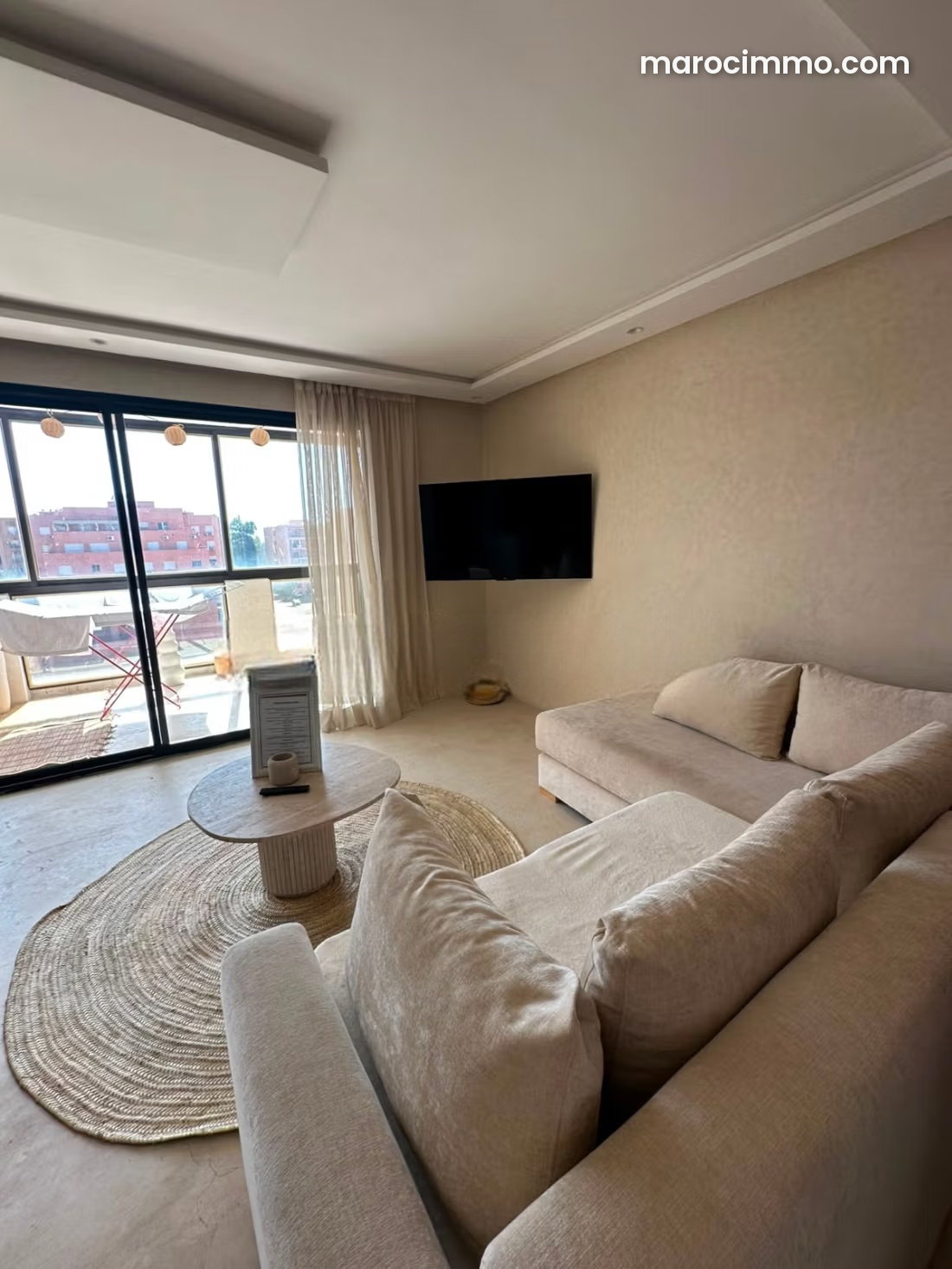 Appartement meublé avec terrasse à louer à Guéliz Marrakech — Marrakech