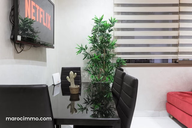 À louer studio meublé neuf à maarif — 4