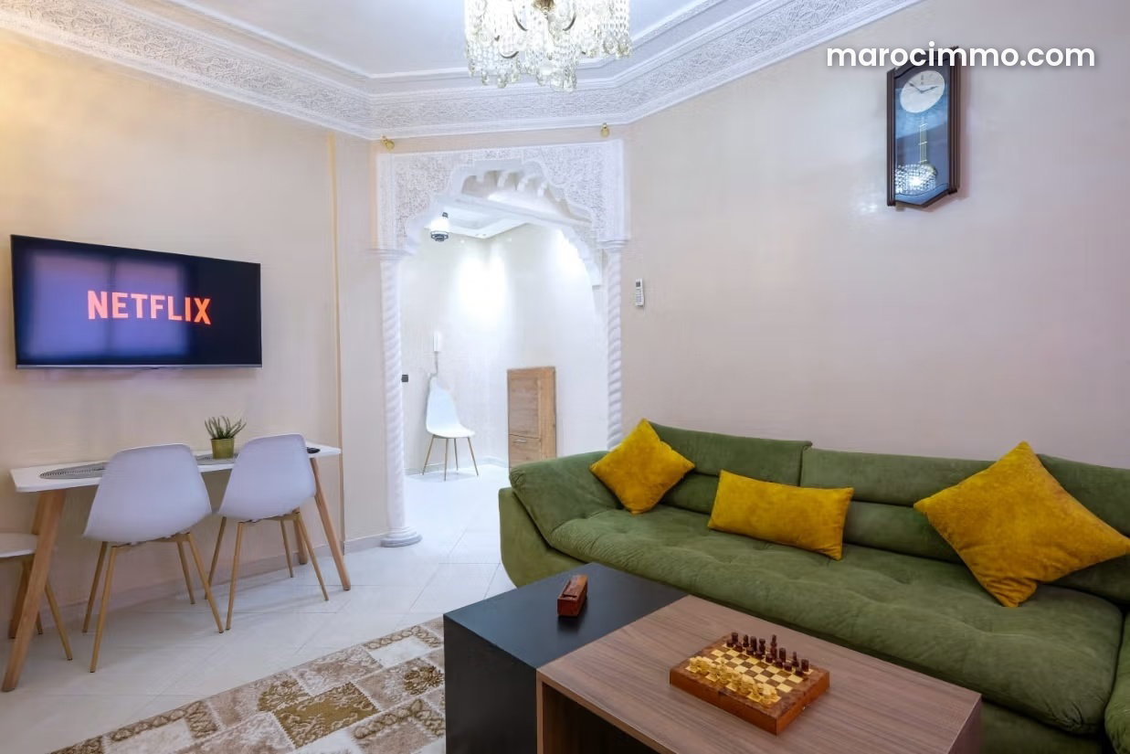 Furnished 3-Room Apartment in Hay Izdihar, Marrakech — Marrakesh