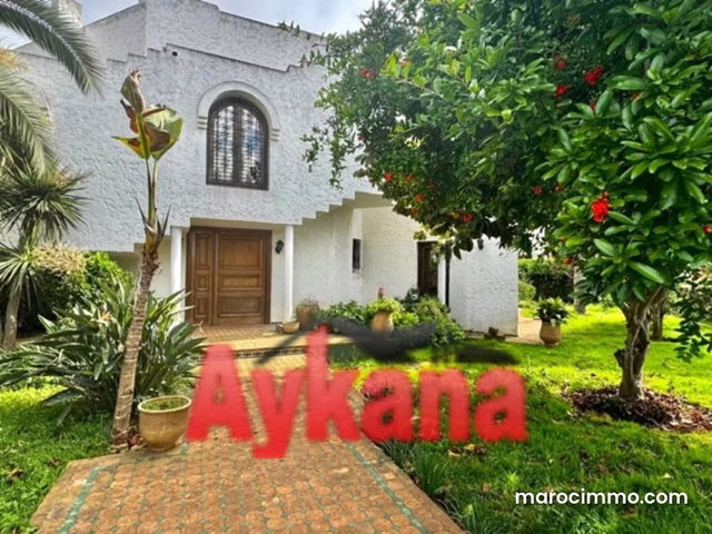 Vente villa en exclusivité à rabat hay riad — 2
