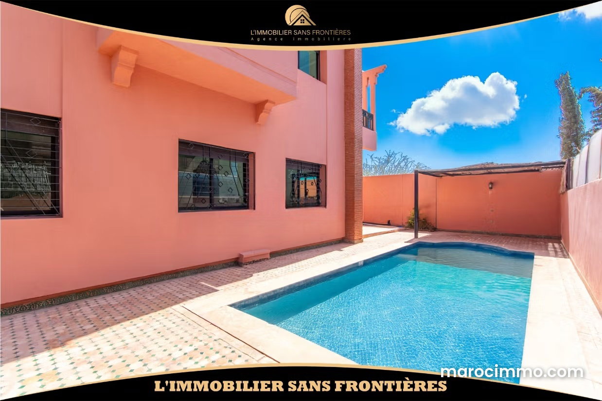 Villa avec piscine à Hay Targa, Marrakech, à louer — Marrakech