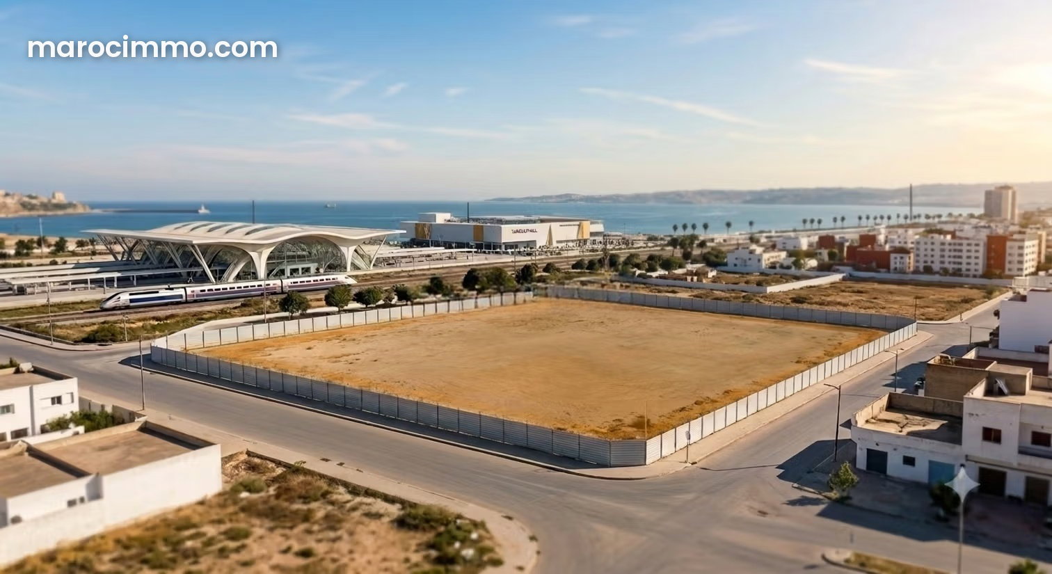 Grand terrain 7118 m² à vendre à Iberie Tanger — Tanger