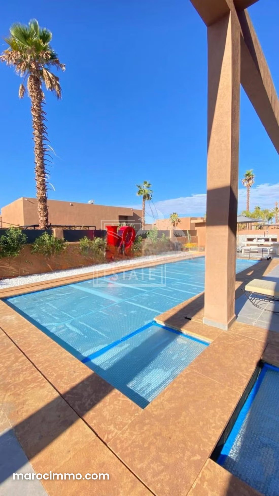 Villa de plain, pied à vendre, Route d'Amezmiz, Marrakech — Marrakech