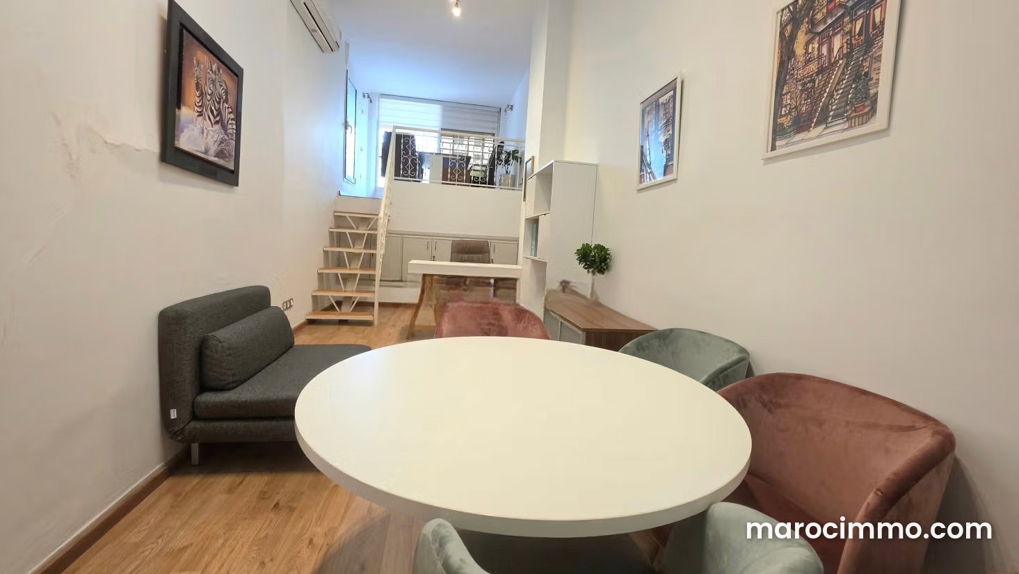 Bureau 31 m² avec mezzanine à vendre au Gauthier Casablanca — Casablanca