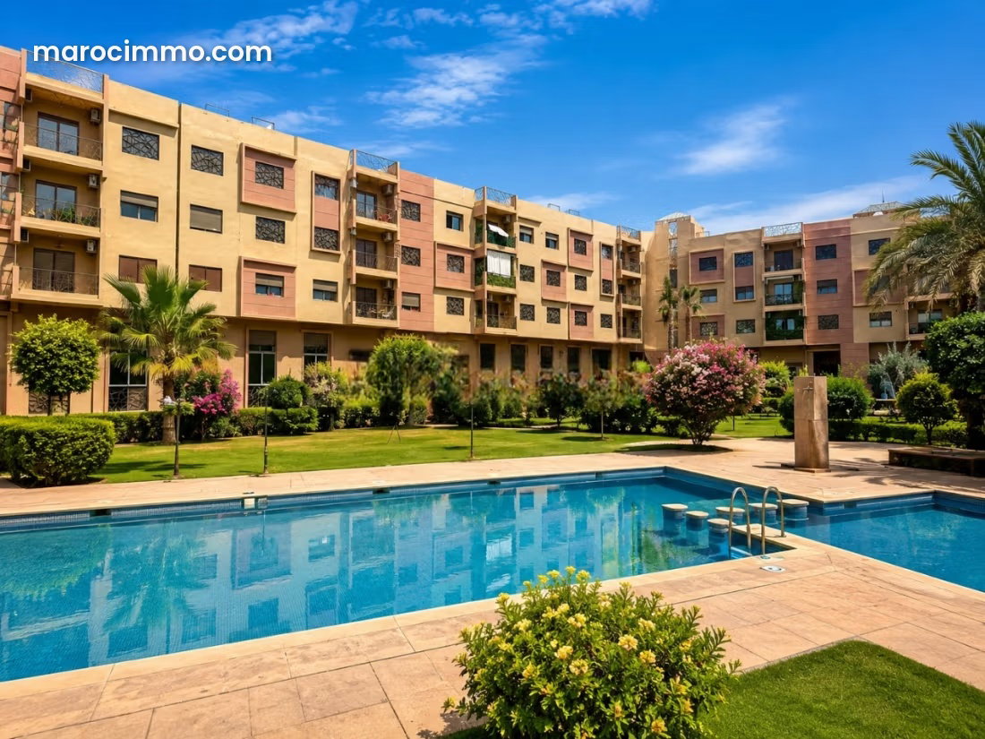 Appartement 4 pièces avec terrasse, Route d'Agadir Marrakech — Marrakech