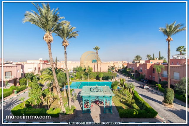 Villa for Sale in Targa, Marrakech — communal pool — 336m² — 2