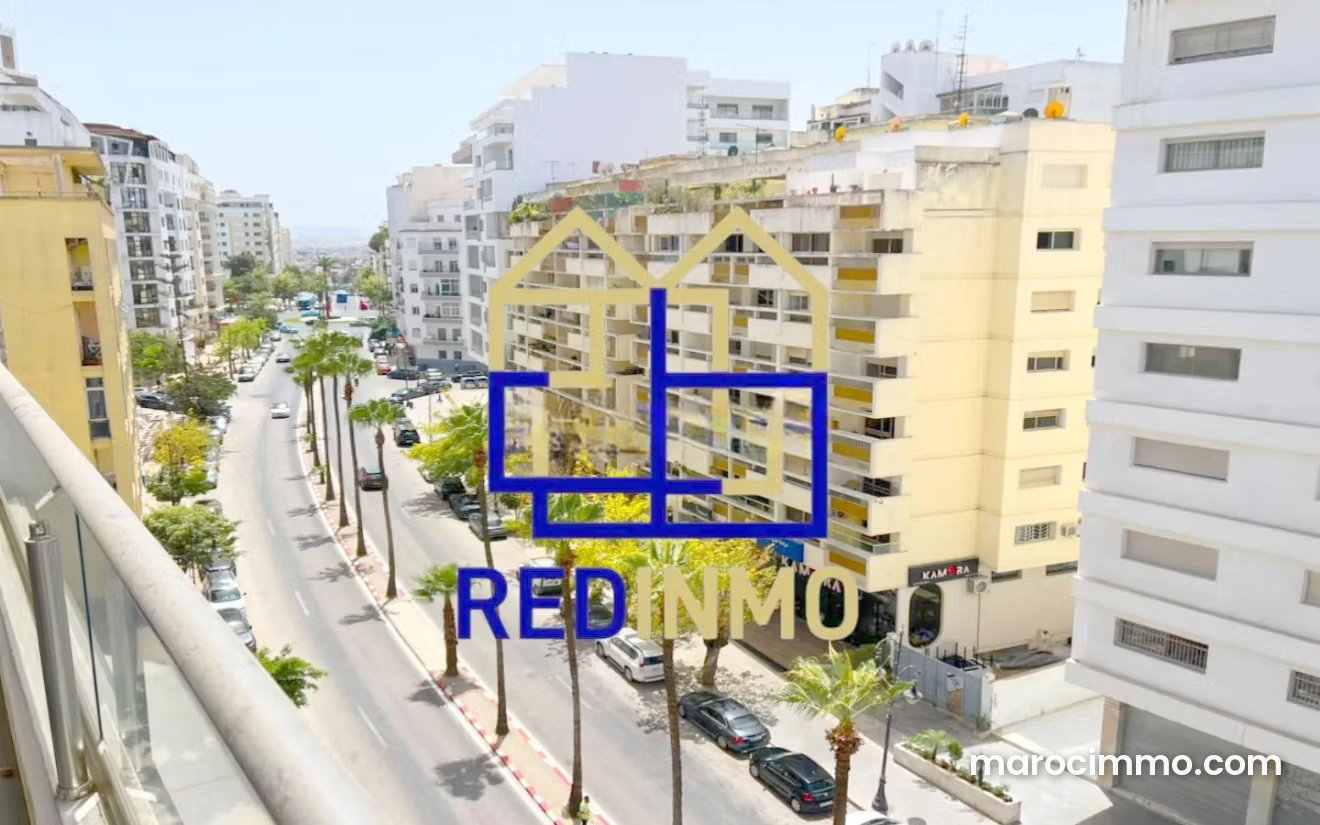 Furnished 140 sqm Apartment, 3 Bedrooms, Iberia, Tangier — Tangier