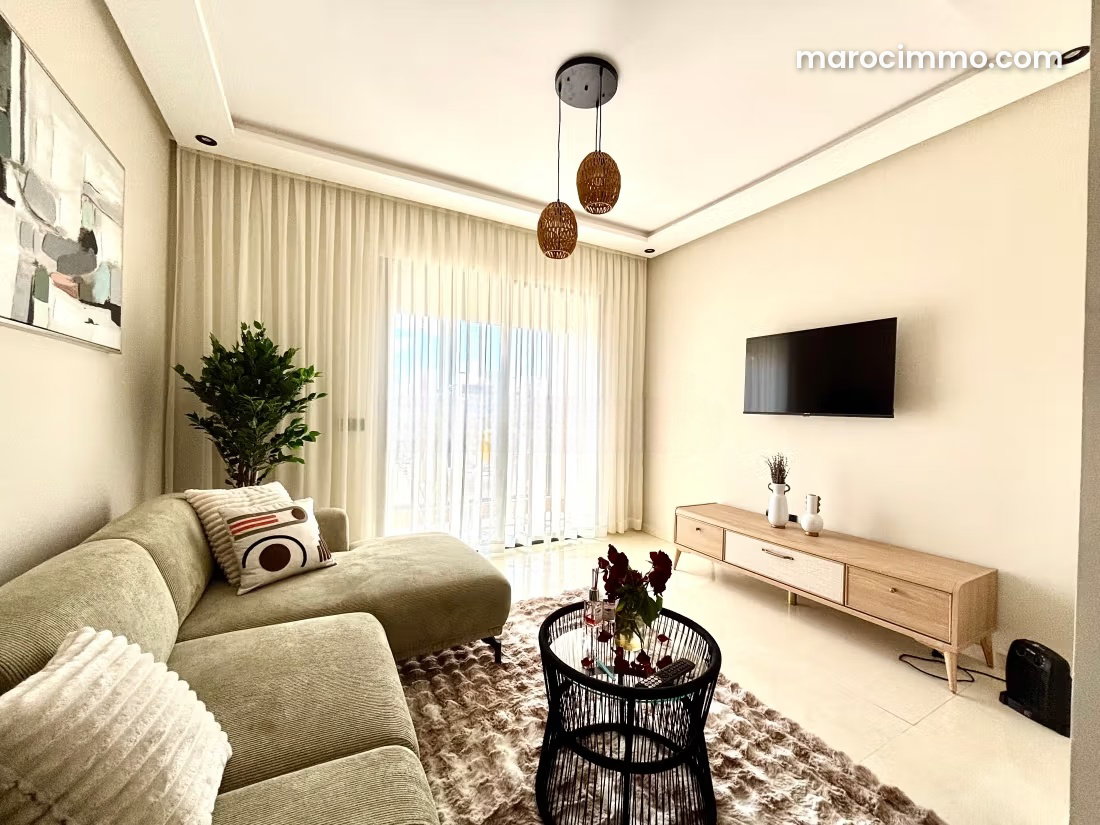Appartement meublé avec terrasse et jardin, Dar Bouazza — Dar Bouazza