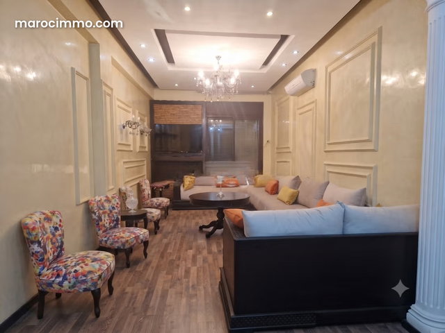 Luxury Furnished Apartment with Balcony in Guéliz — 4