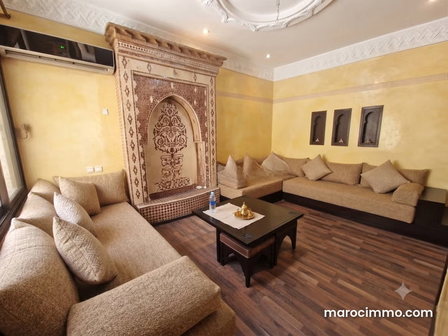 Luxury Furnished Apartment with Balcony in Guéliz — 3
