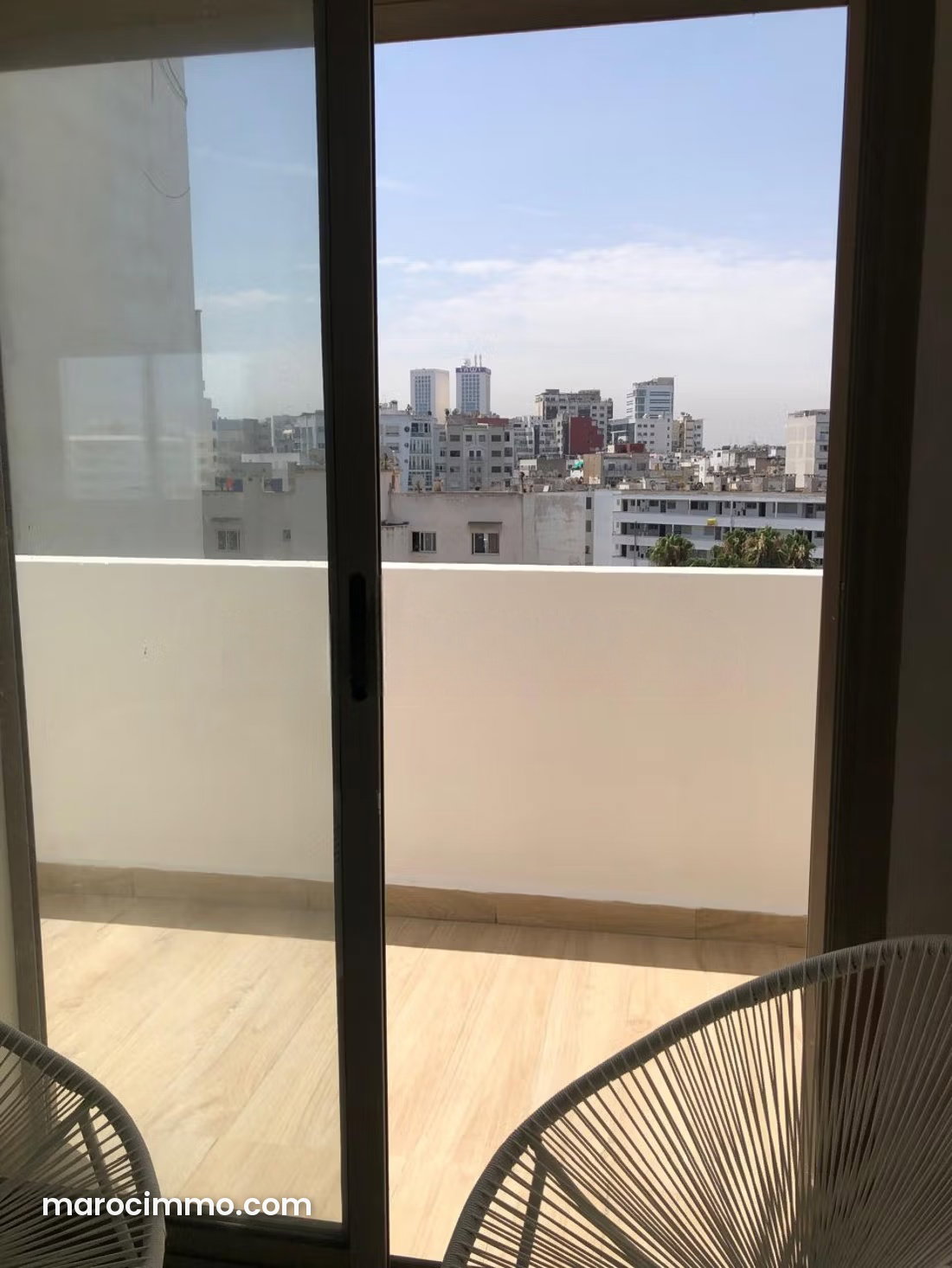Appartement meublé avec terrasse au 6e étage à Derb Ghallef Casablanca — Casablanca