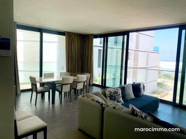 Superbe appartement a louer meuble, belle vue sur mer – anfa place — 5