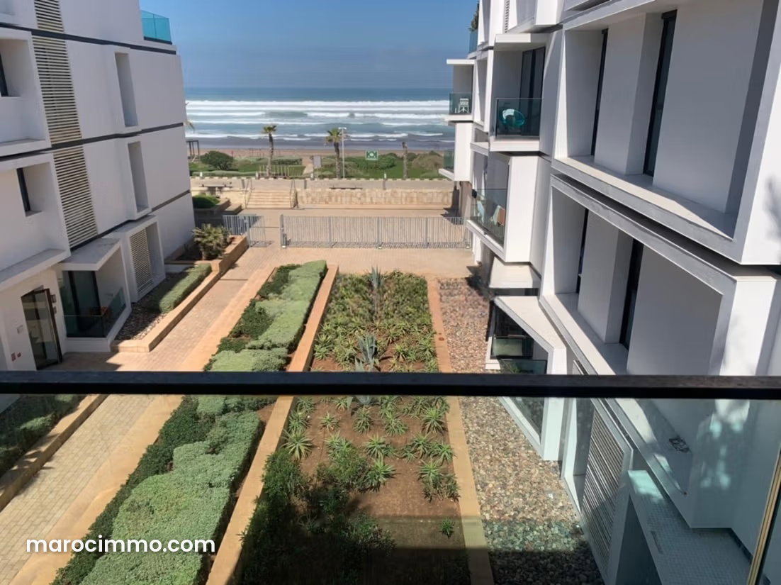 Appartement meublé vue mer à Aïn Diab, Casablanca — Casablanca