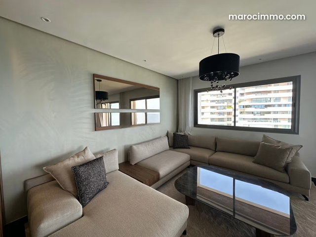 Luxury Apartment for Rent in Casablanca Marina. 3 Spacious Living Rooms. Well Decorated — 4