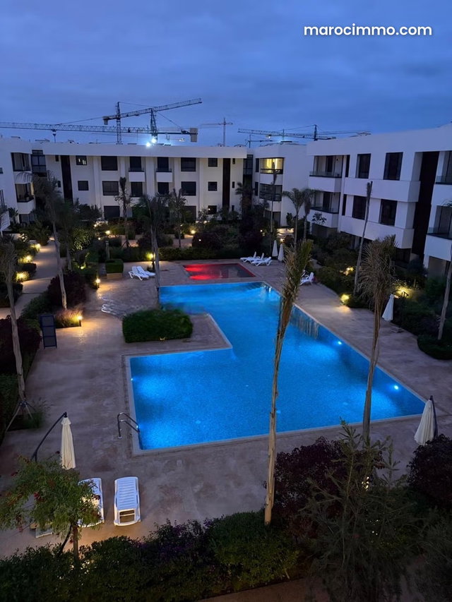 Apartment for rent in Le Domaine D'Anfa. 4 rooms. Well furnished — 4