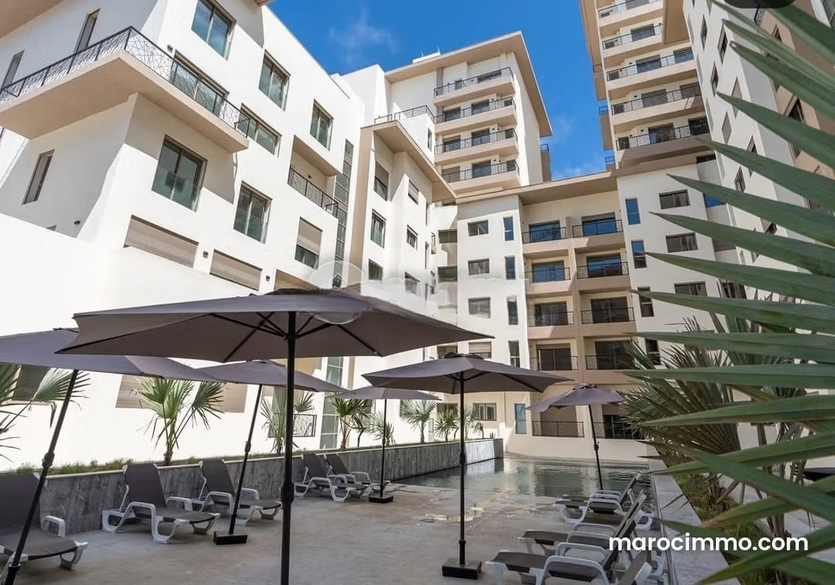 Appartement 99 m² avec piscine au quartier Port Mohammedia — Mohammedia