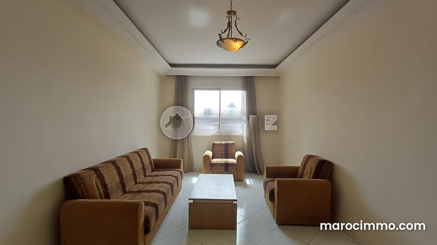 Appartement lumineux 100 m² à louer au Belvédère Casablanca — Casablanca