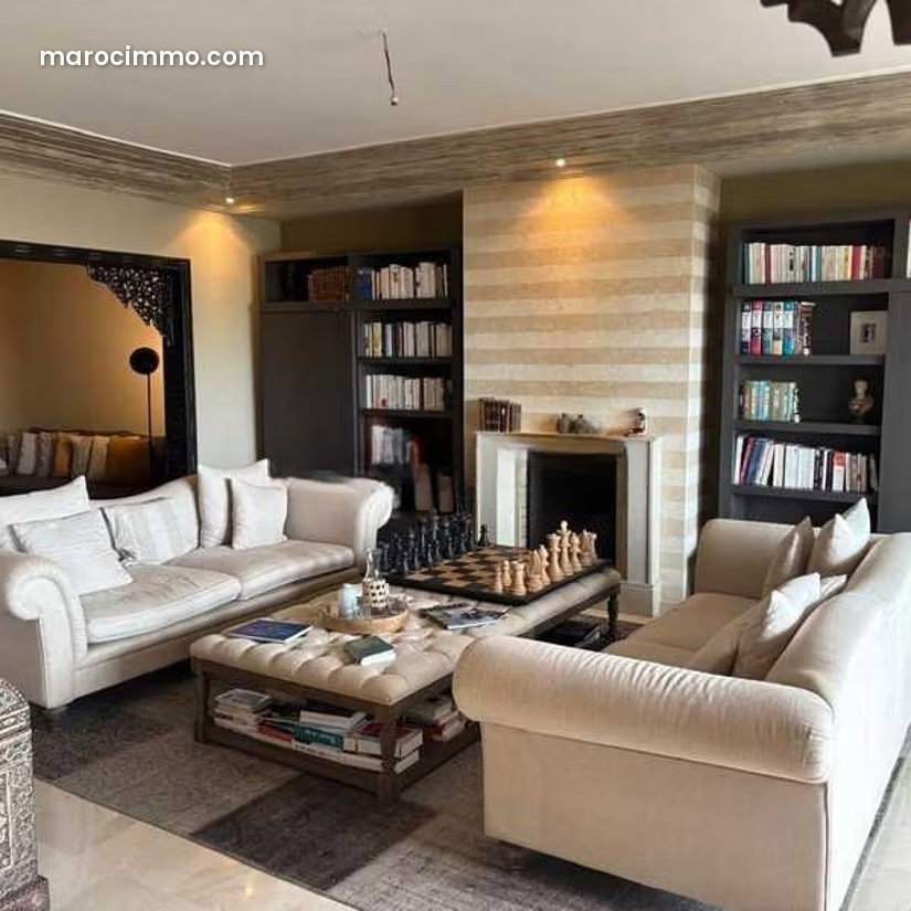 199 sqm apartment, 3 bedrooms with garden, Ain Diab, Casablanca — Casablanca