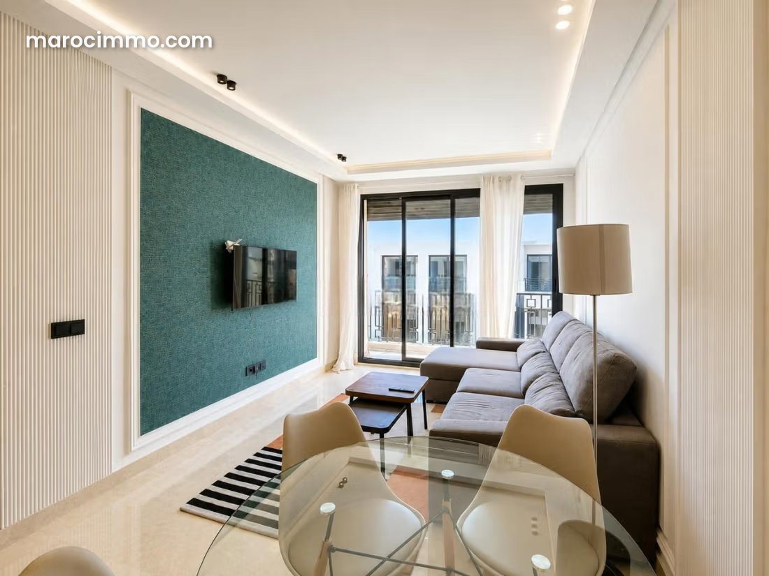 Appartement meublé avec terrasse aux Princesses Casablanca — Casablanca