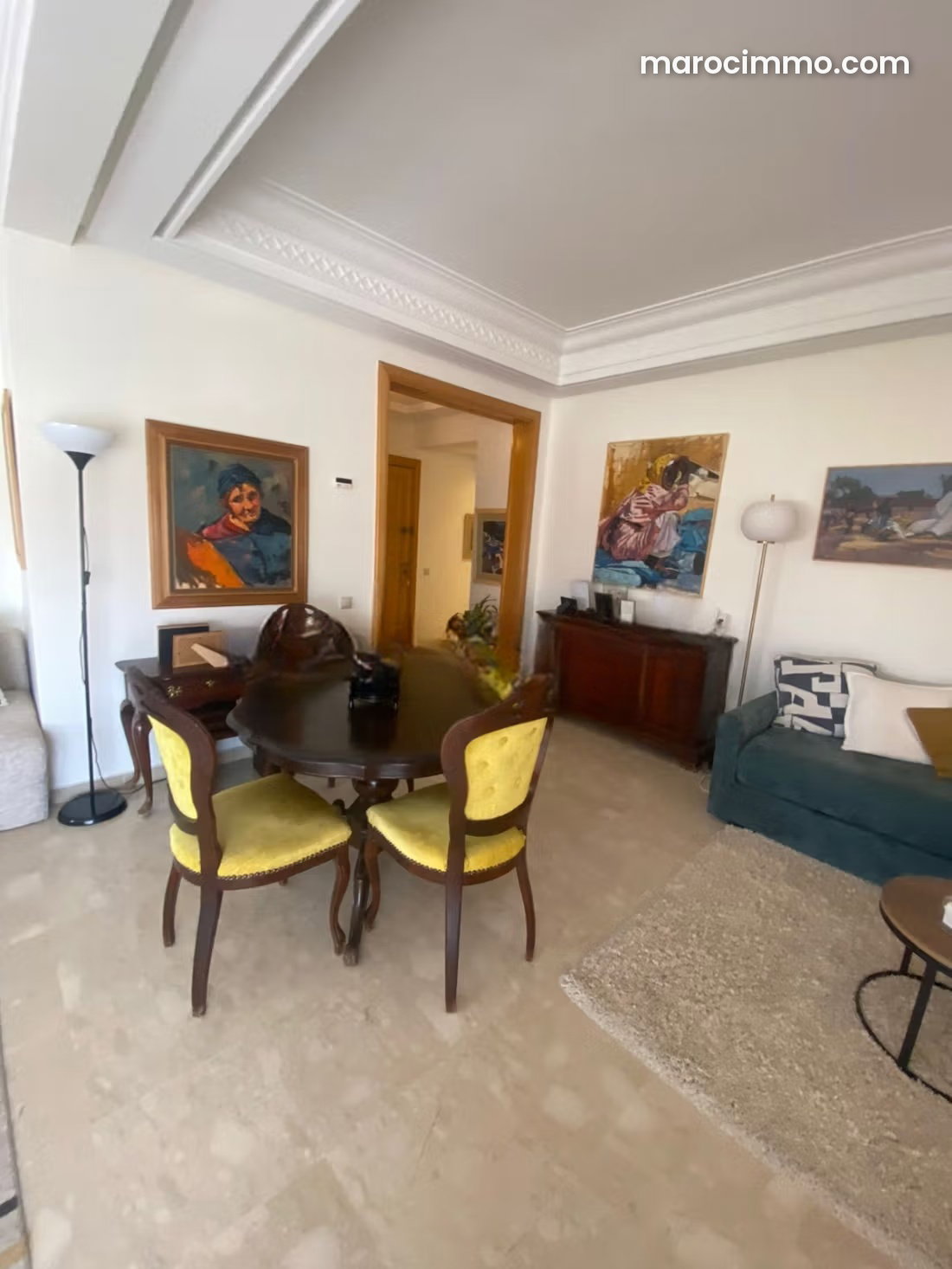 133 m² Apartment, 3 Bedrooms, Guéliz, Marrakech — Marrakesh