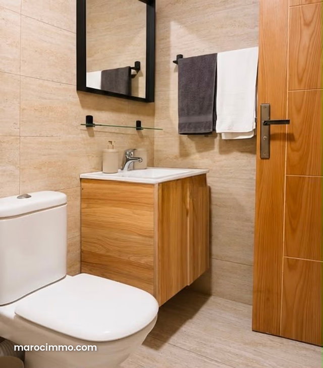 Appartement à louer à Anfa. 2 grandes pièces. Chauffage central et porte blindée — 5