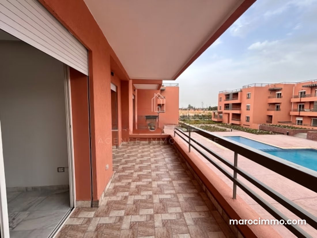 Furnished Apartment with Terrace for Rent in Agdal, Marrakech — Marrakesh