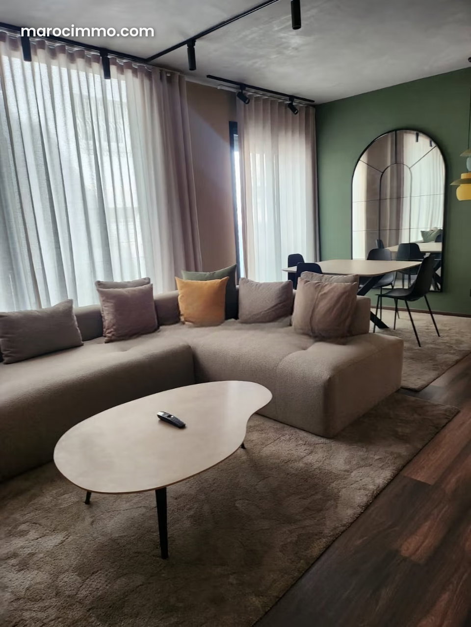 À louer – Appartement meublé de 73 m² à Gauthier, Casablanca
