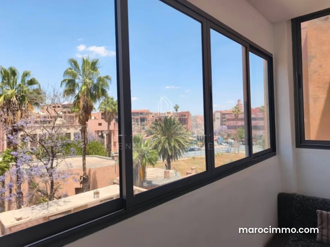 Furnished 105 sqm apartment for rent in Gueliz, Marrakech — Marrakesh