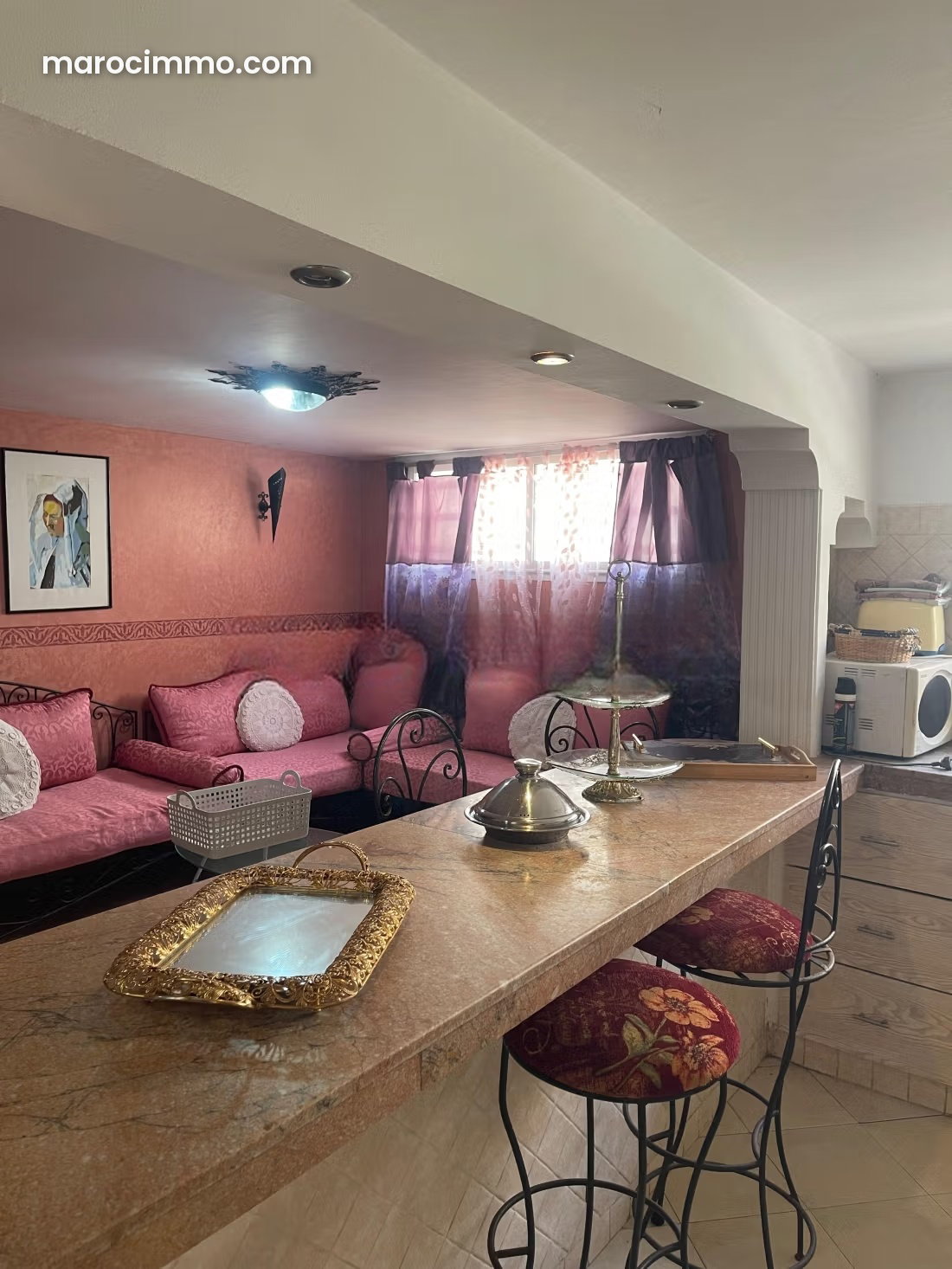 Triplex meublé avec piscine, Harhoura, Temara — Temara