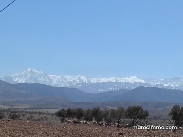 Land 1278 M2 Route Amizmiz Km22 — 3