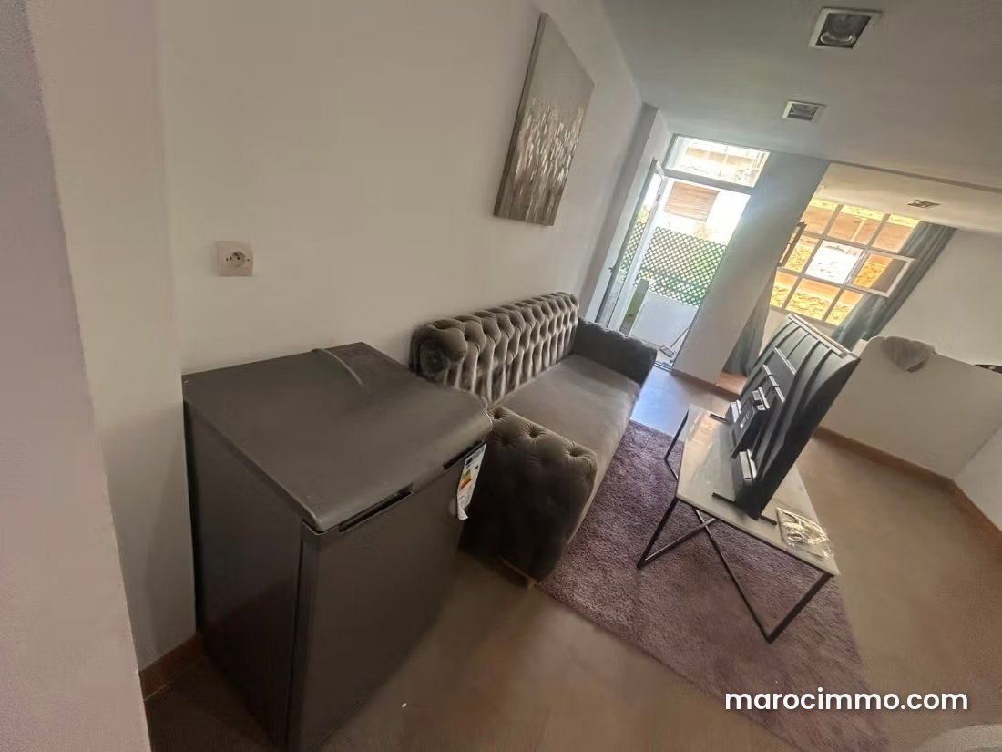 Furnished apartment with terrace for rent in Hassan, Rabat — Rabat