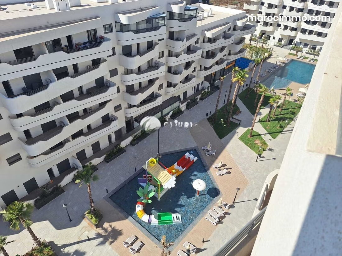 Apartment with Terrace and Sea View in Zenata — Zenata