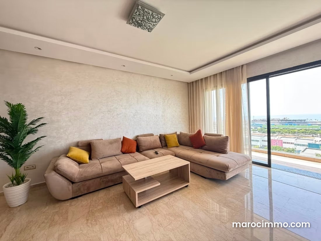 Appartement neuf 150 m², vue mer, Agdal, Rabat — Rabat