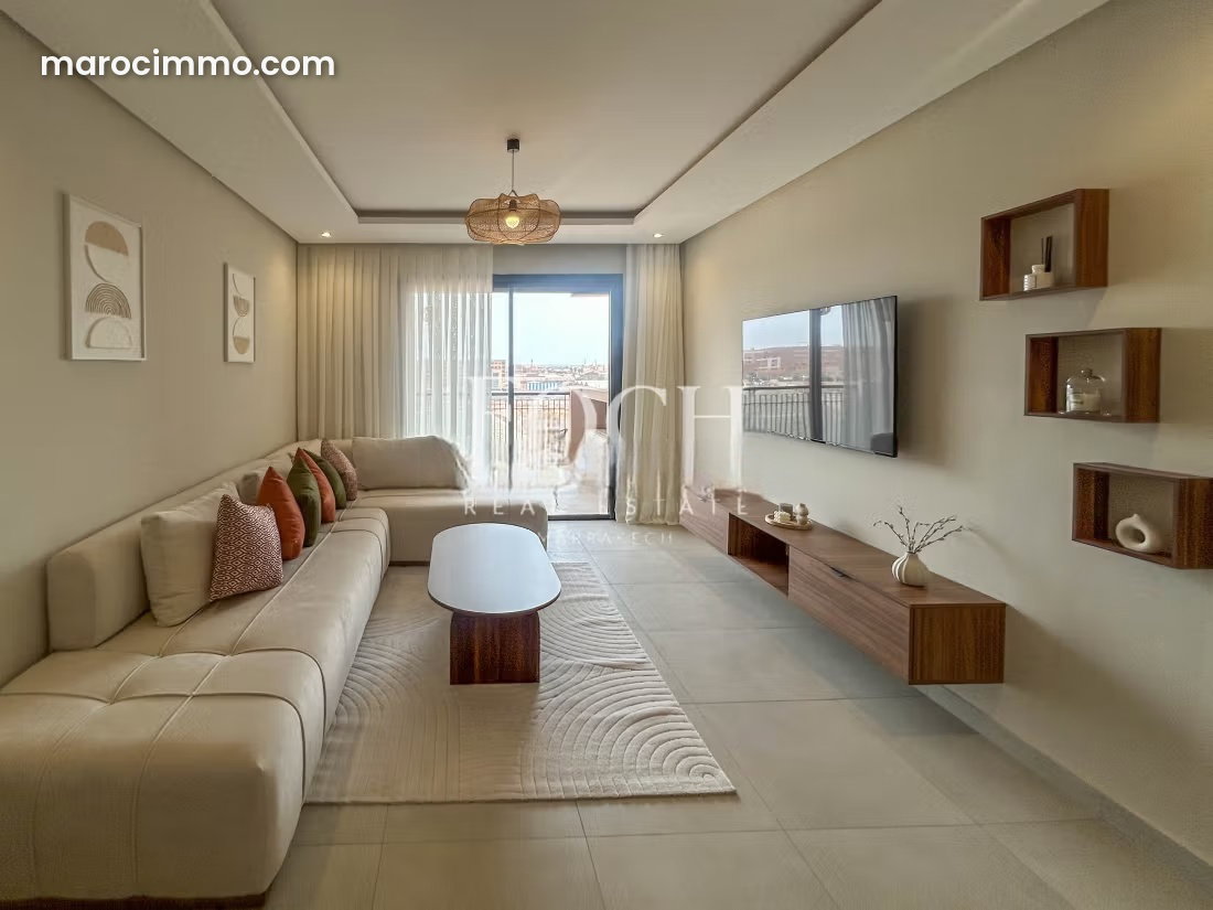 Appartement meublé avec vue Atlas, Guéliz, Marrakech — Marrakech