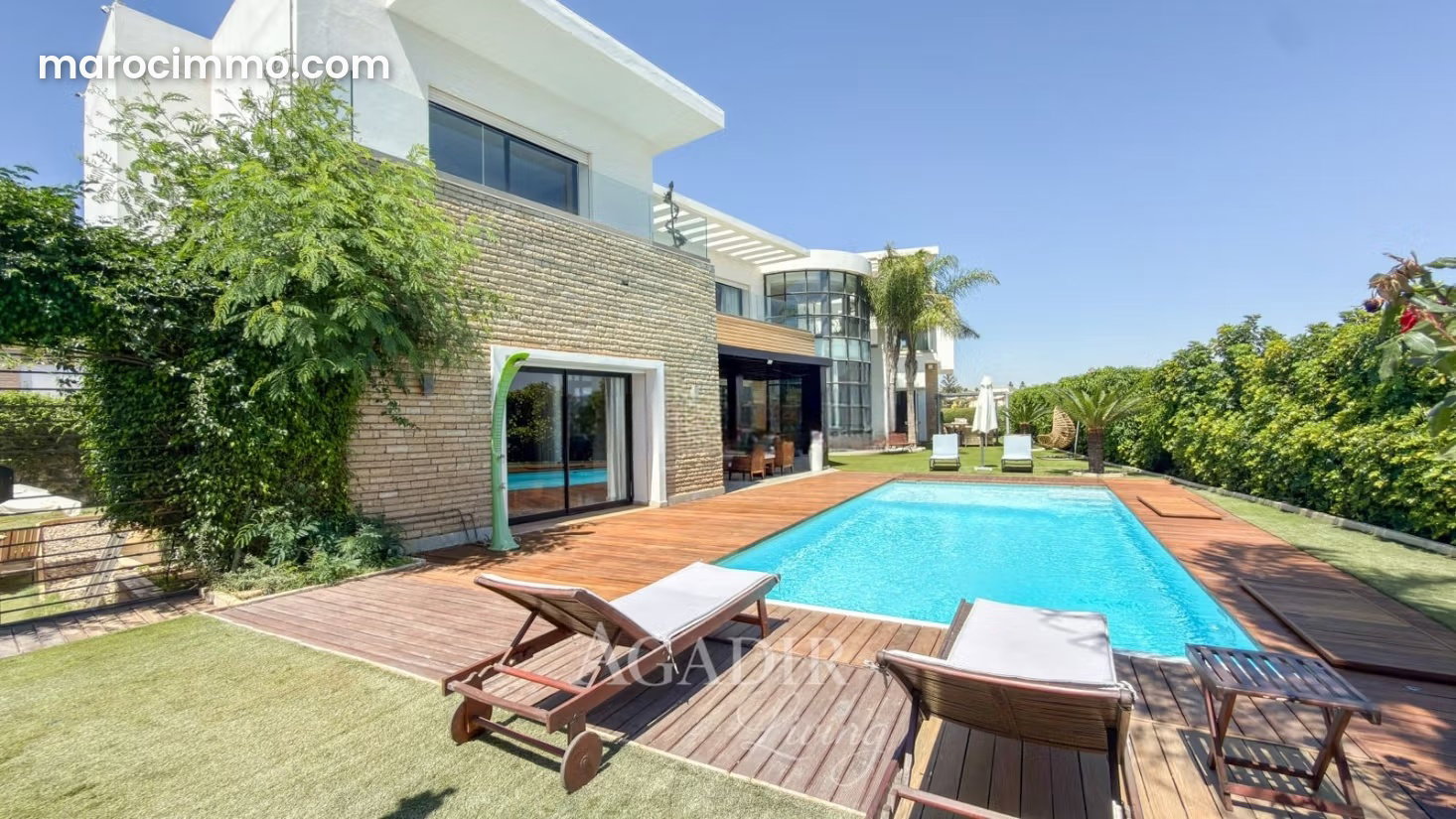 Villa de prestige à Illigh, Agadir, 1037 m² plein sud — Agadir
