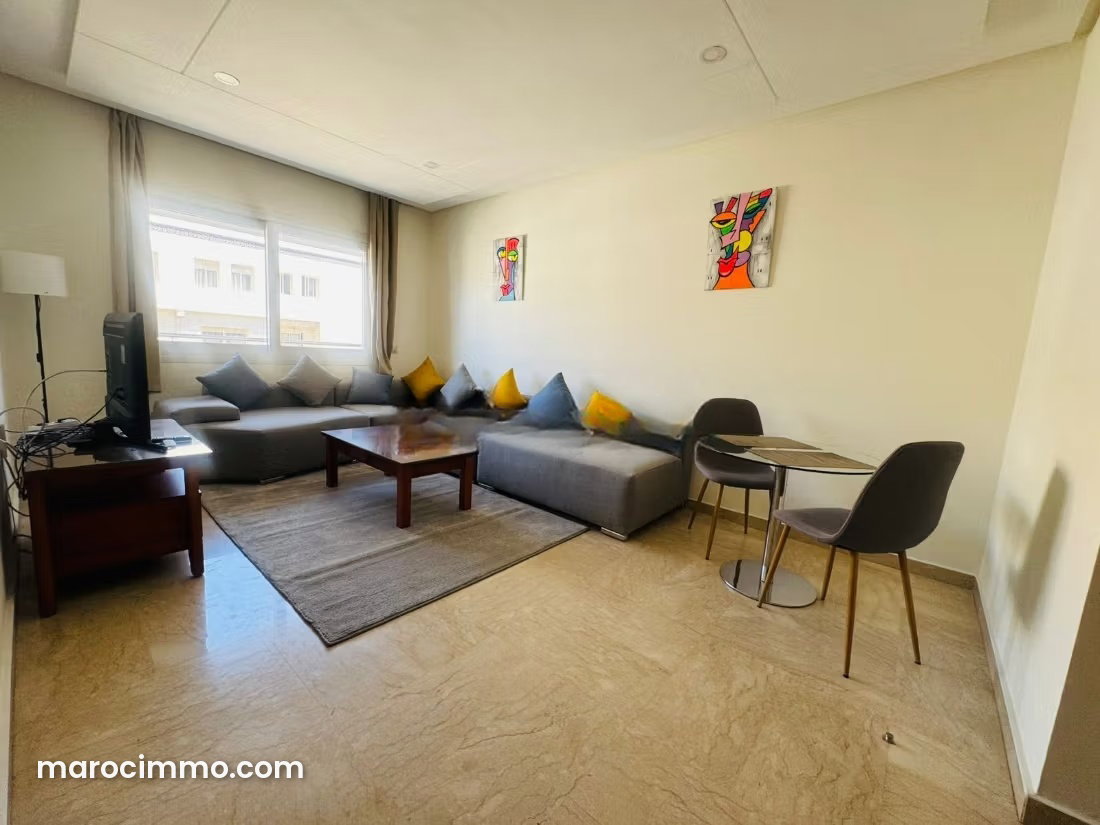 Appartement meublé avec terrasse au Triangle d'Or Casablanca — Casablanca
