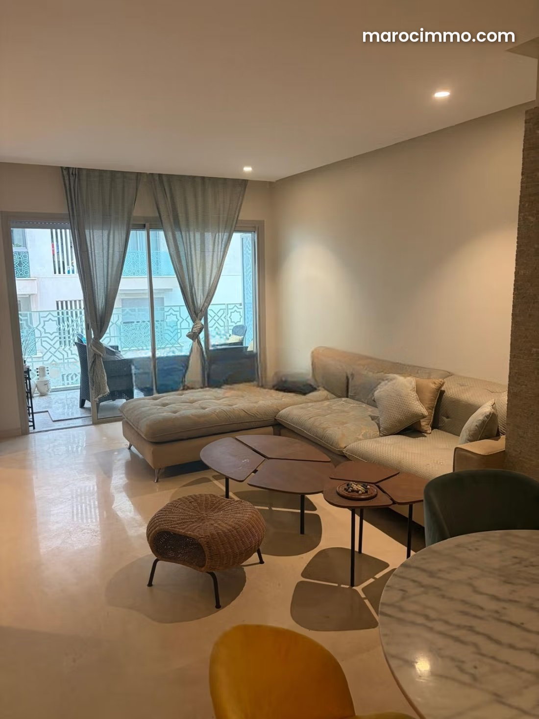 Appartement meublé avec terrasse à Casablanca Finance City — Casablanca