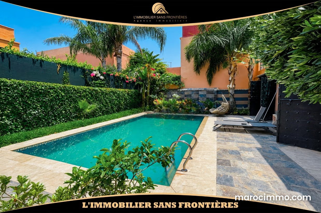 Villa meublée 400 m², piscine et jardin, Agdal, Marrakech — Marrakech