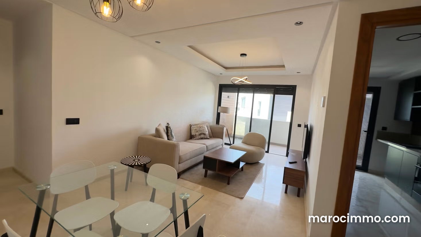 Appartement meublé 95 m², Ville Verte, Bouskoura : confort clés en main — Bouskoura