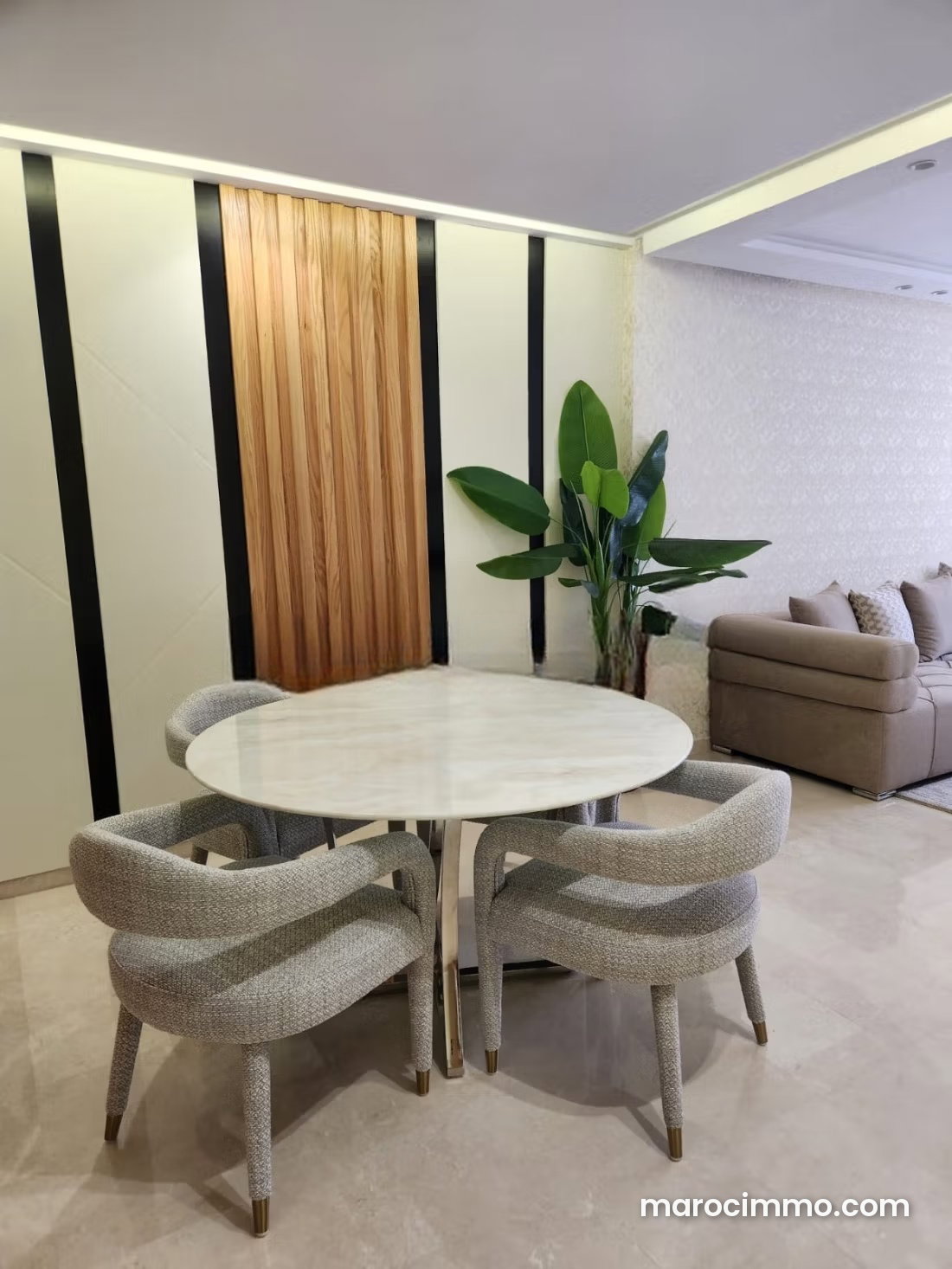 Appartement meublé 2 chambres, Riyad, Rabat — Rabat