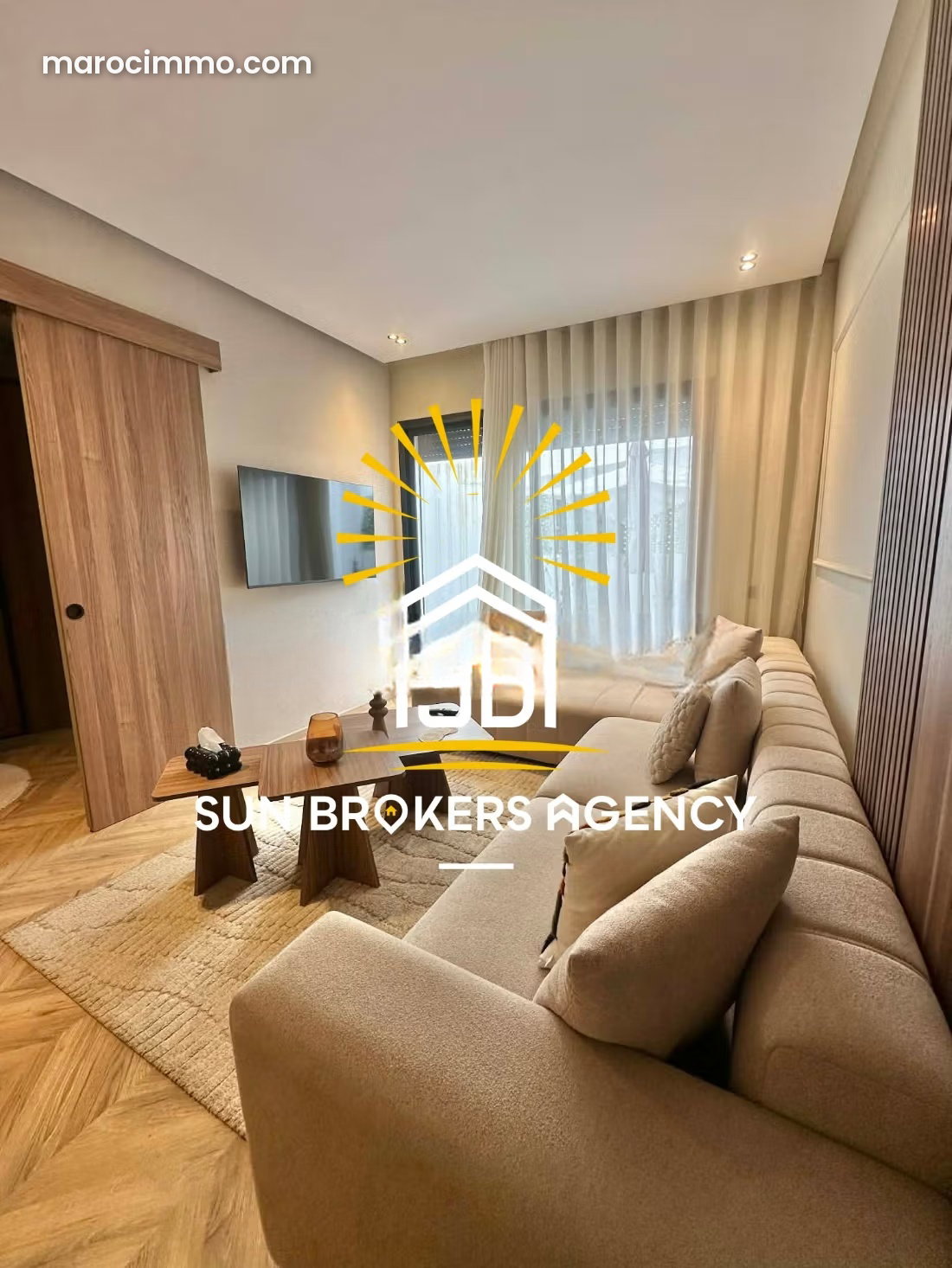 Appartement meublé avec terrasse à louer, Riviera, Casablanca — Casablanca