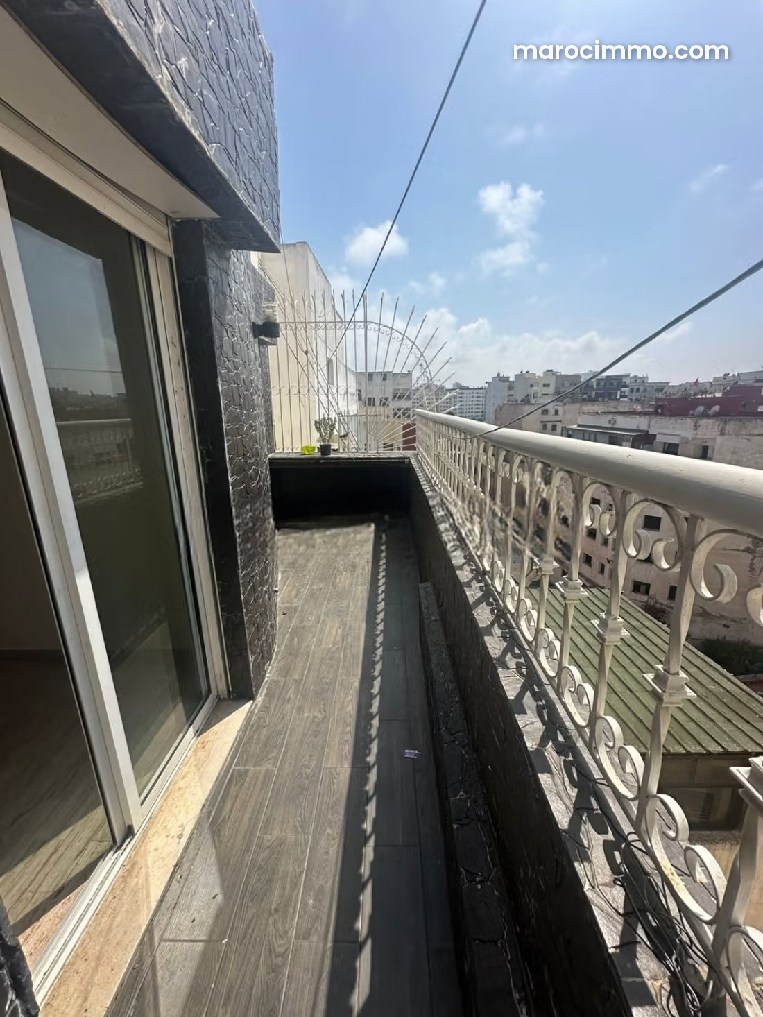 Appartement 90 m², deux chambres, terrasse et garage à Bourgogne — Casablanca